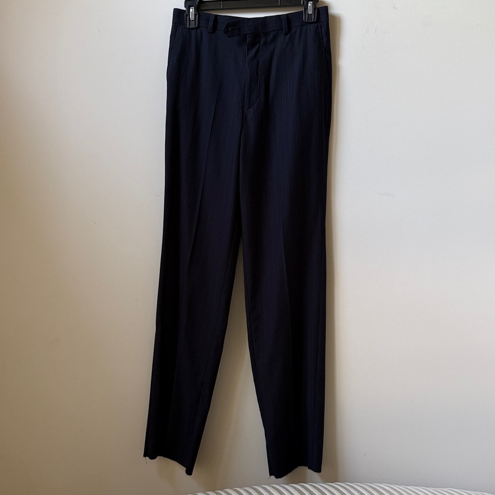 Michael Kors Classic Navy Pin Stripe Dress Pants Boy’s Size 16